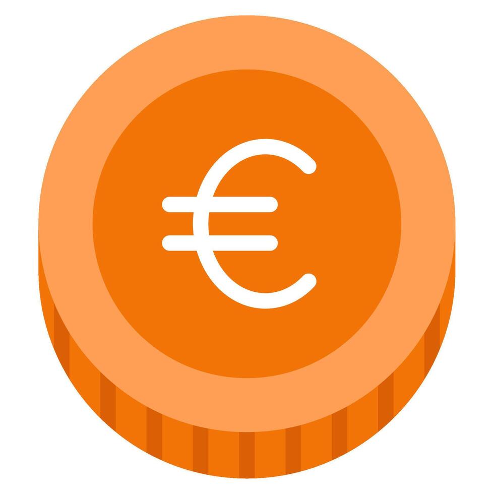 euro pago y Finanzas icono ilustración vector