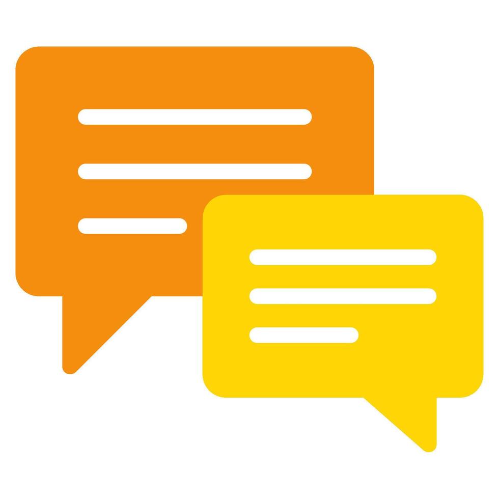 Chat user interface illustration vector