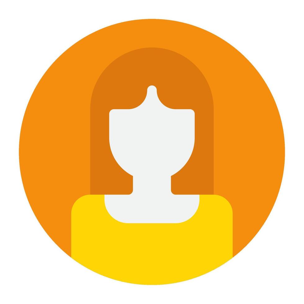Profile user interface illustration vector