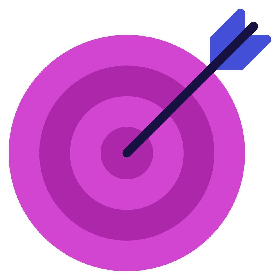 Targeting marketing and seo icon vector