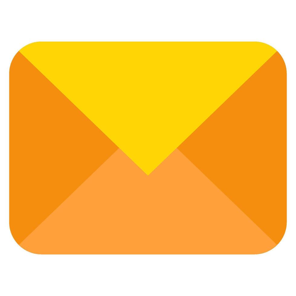 Mail user interface illustration vector
