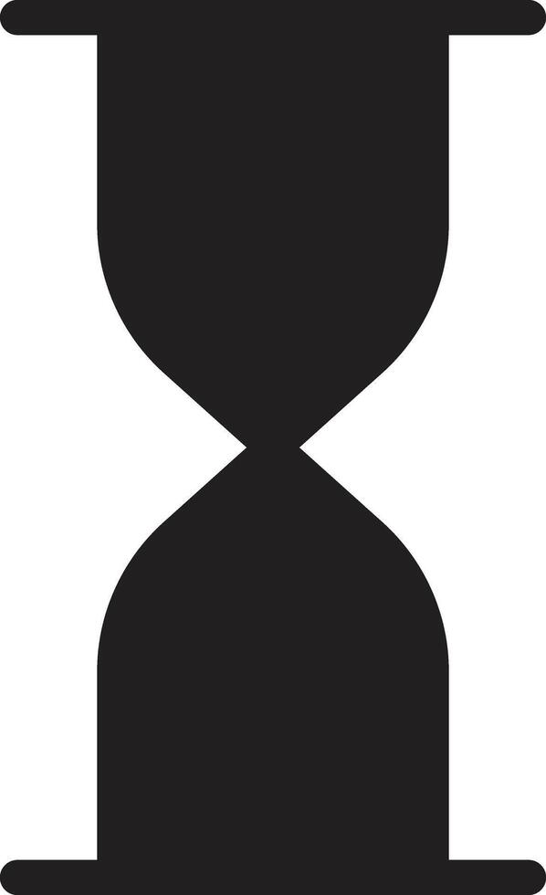 Hourglass vector icon