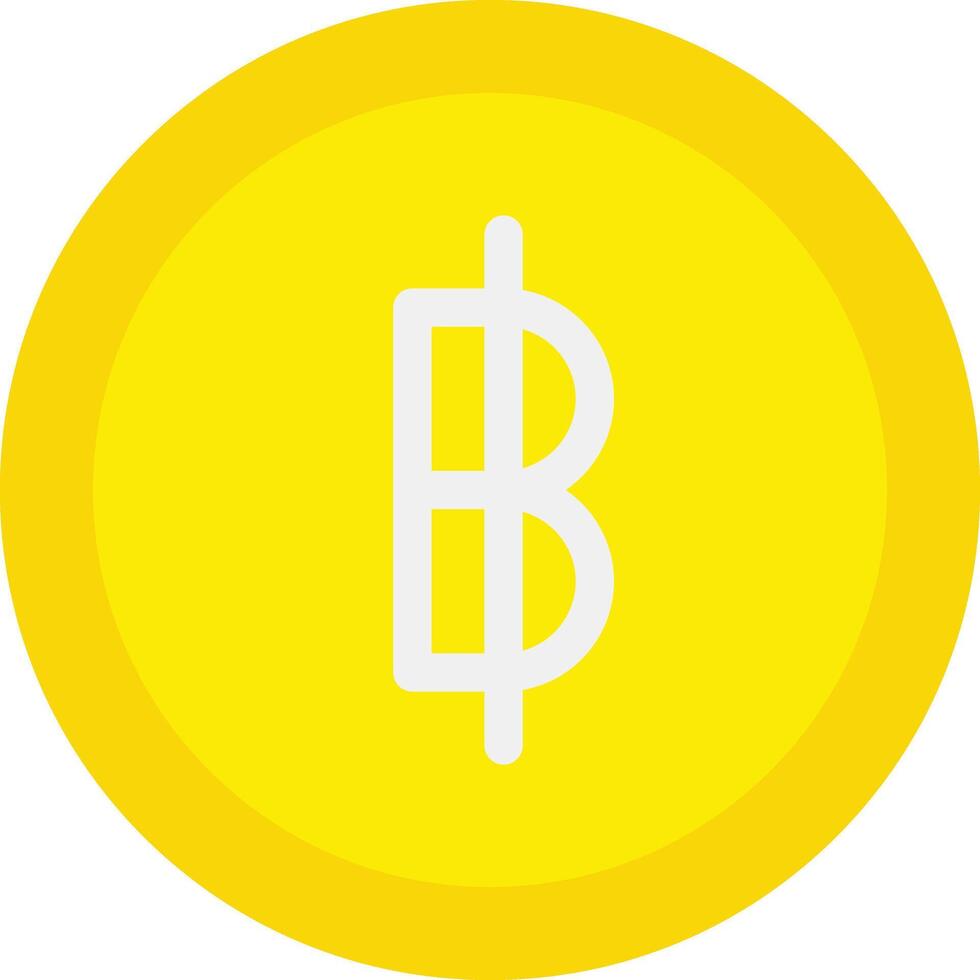 Baht vector icon