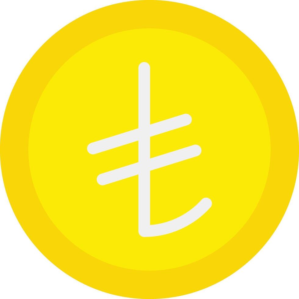 Lira vector icon