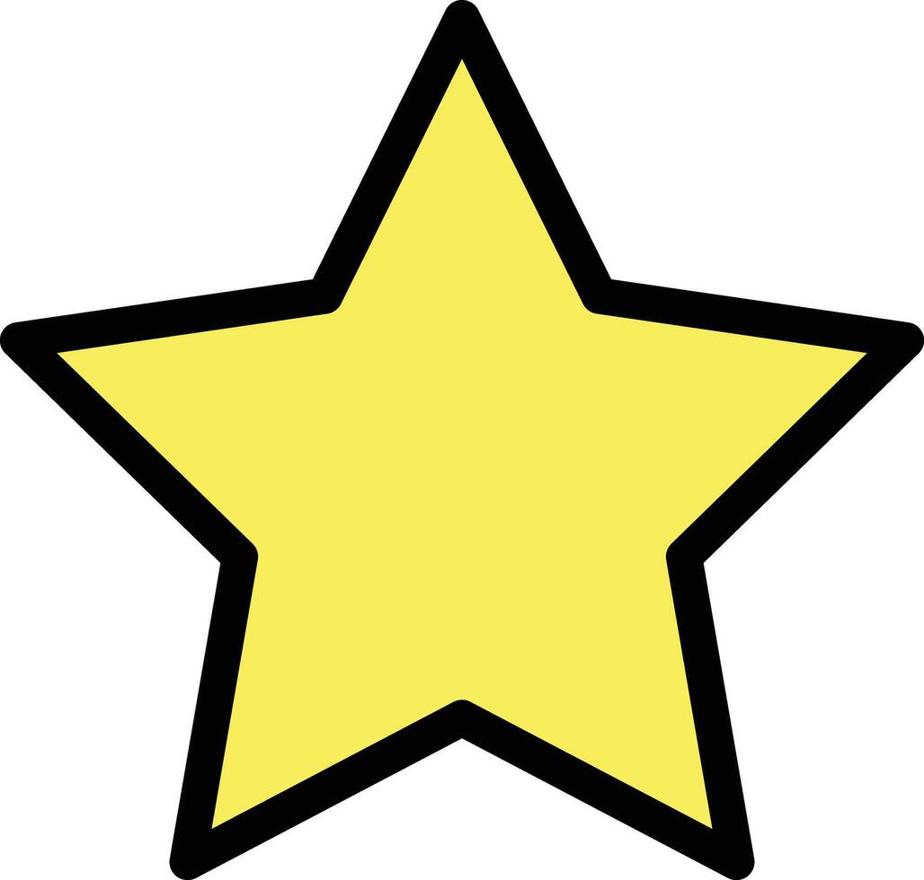 Star vector icon