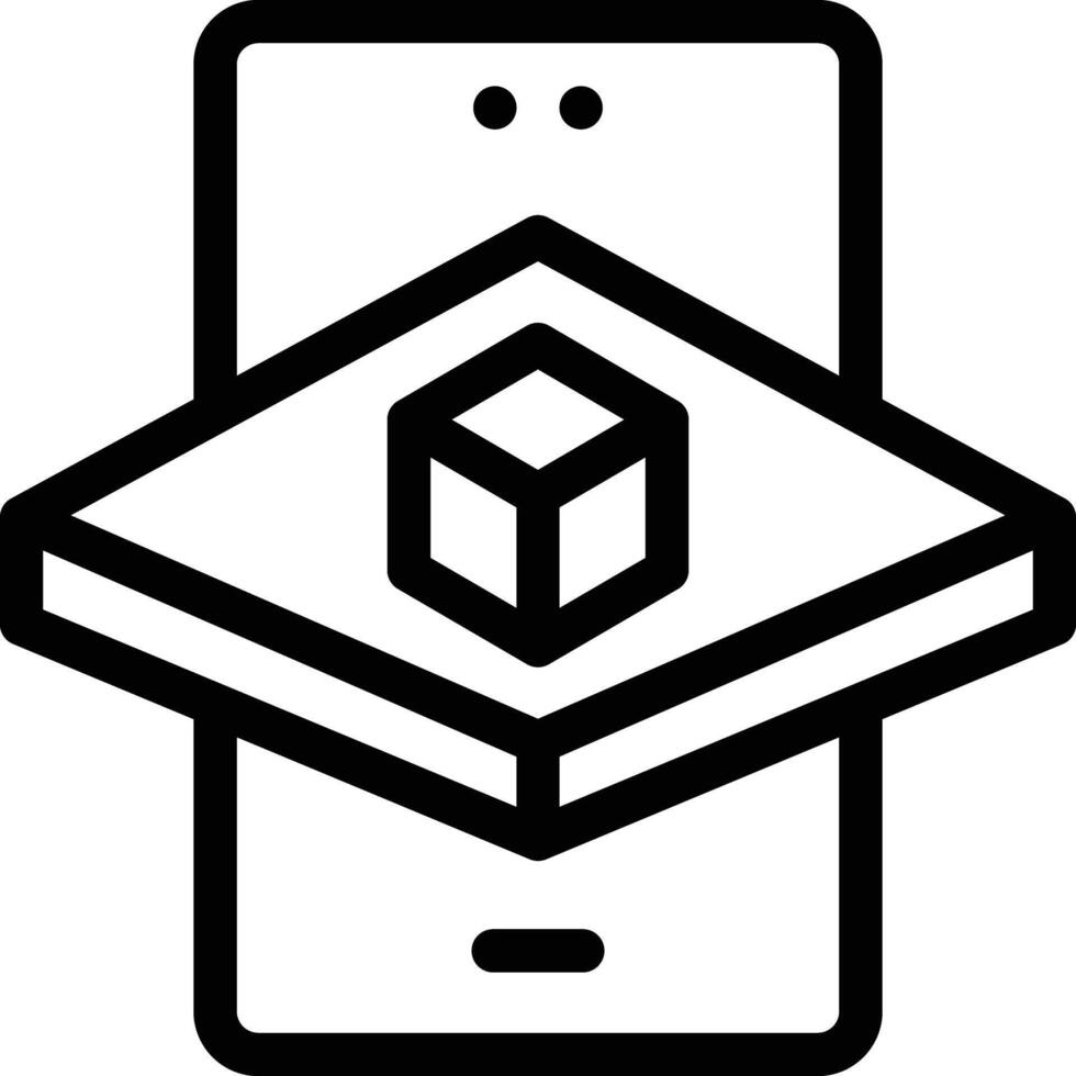 Augmented reality vector icon