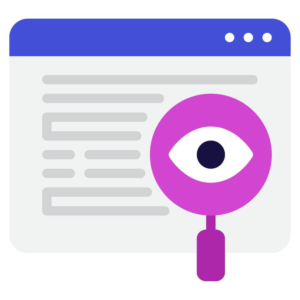 SERP marketing and seo icon vector