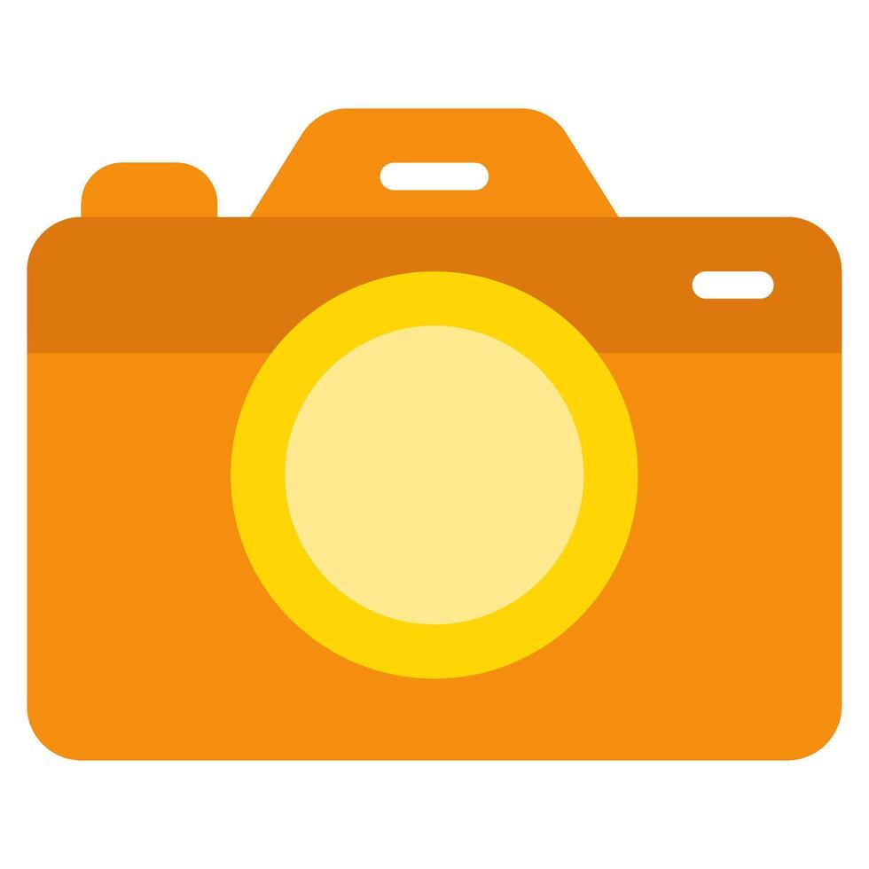 Camera user interface illustration vector