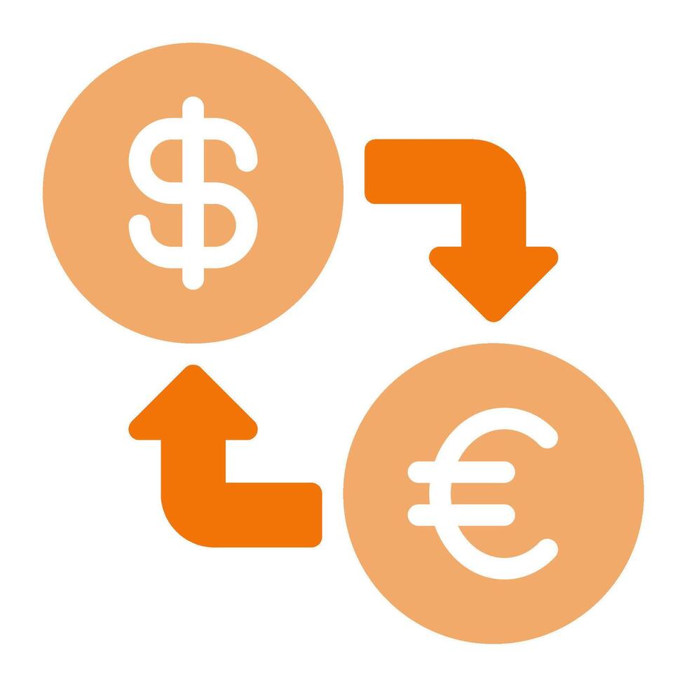 Exchange Payment and finance icon illustration vector