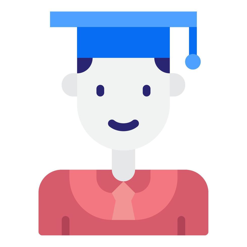 Student Online learning icon vector