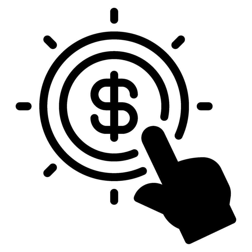 CPC marketing and seo icon vector
