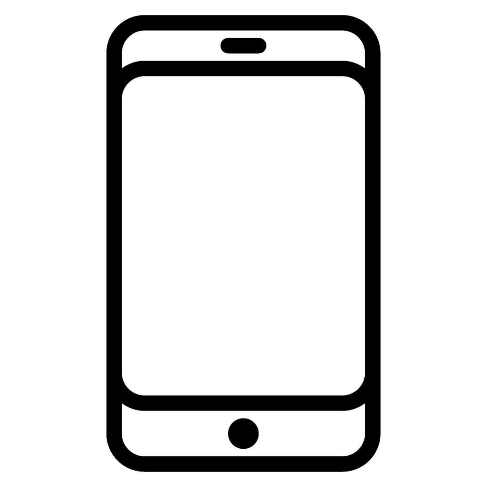 Smartphone Online learning icon vector