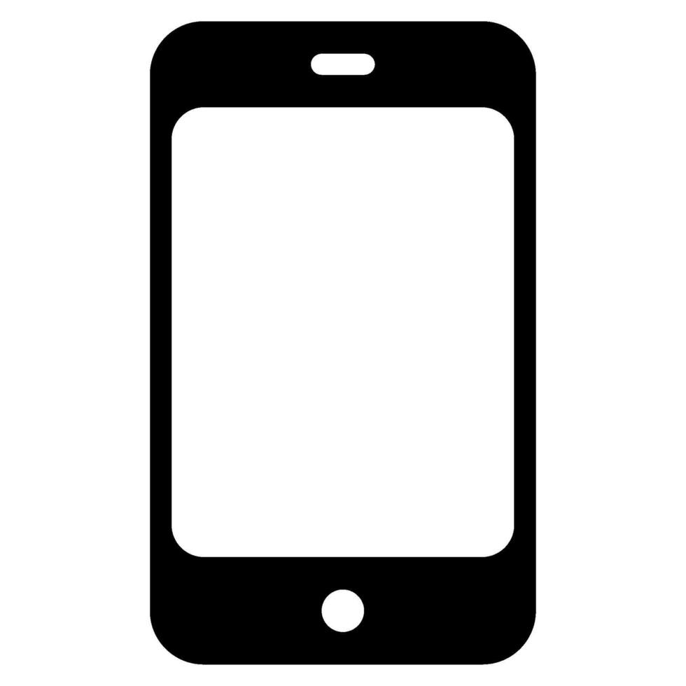 Smartphone Online learning icon vector