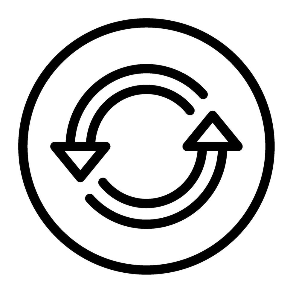 Refresh user interface illustration vector