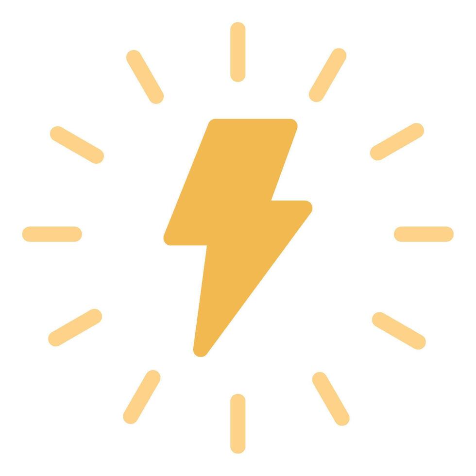 Energy ecology object icon illustration vector