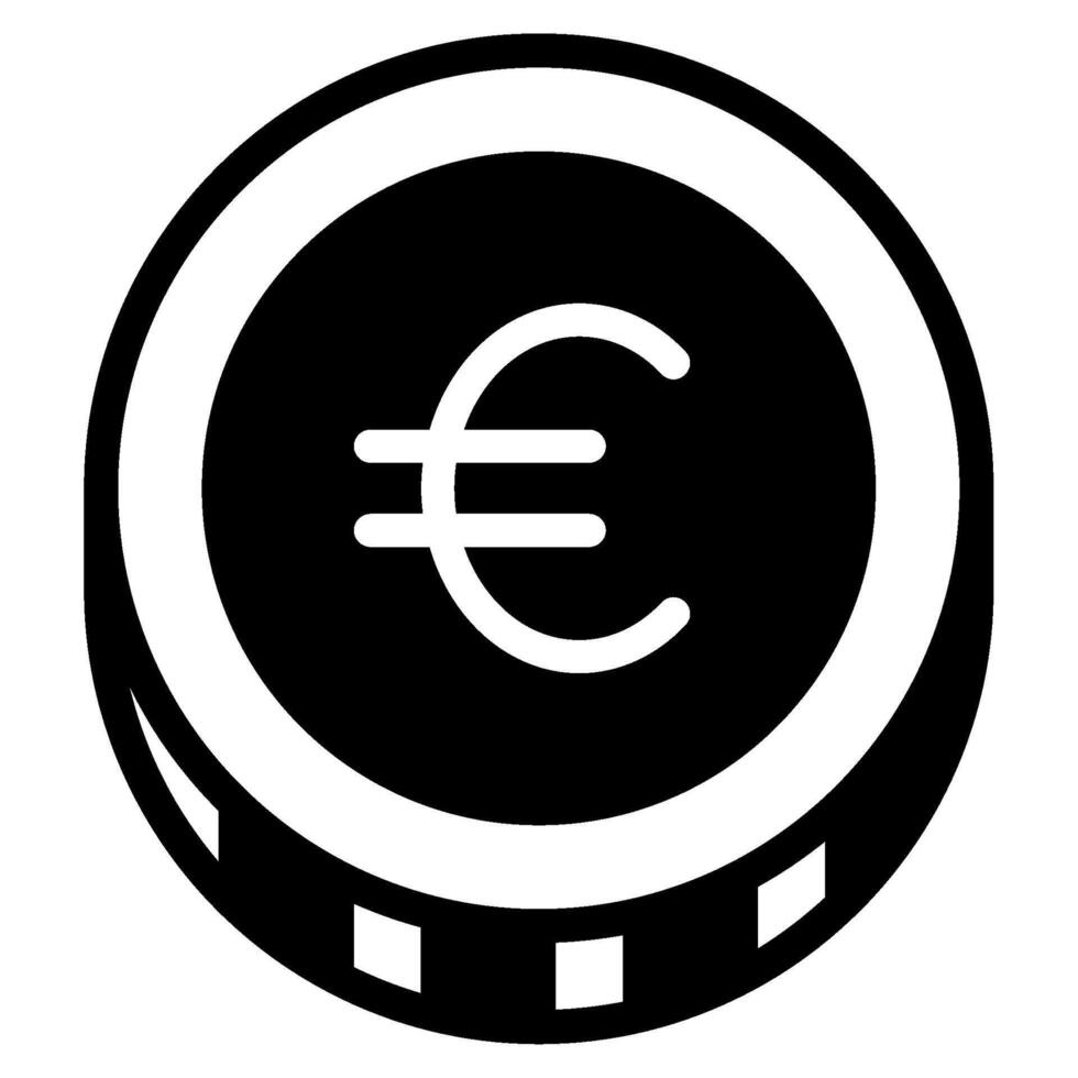 Euro Payment and finance icon illustration vector