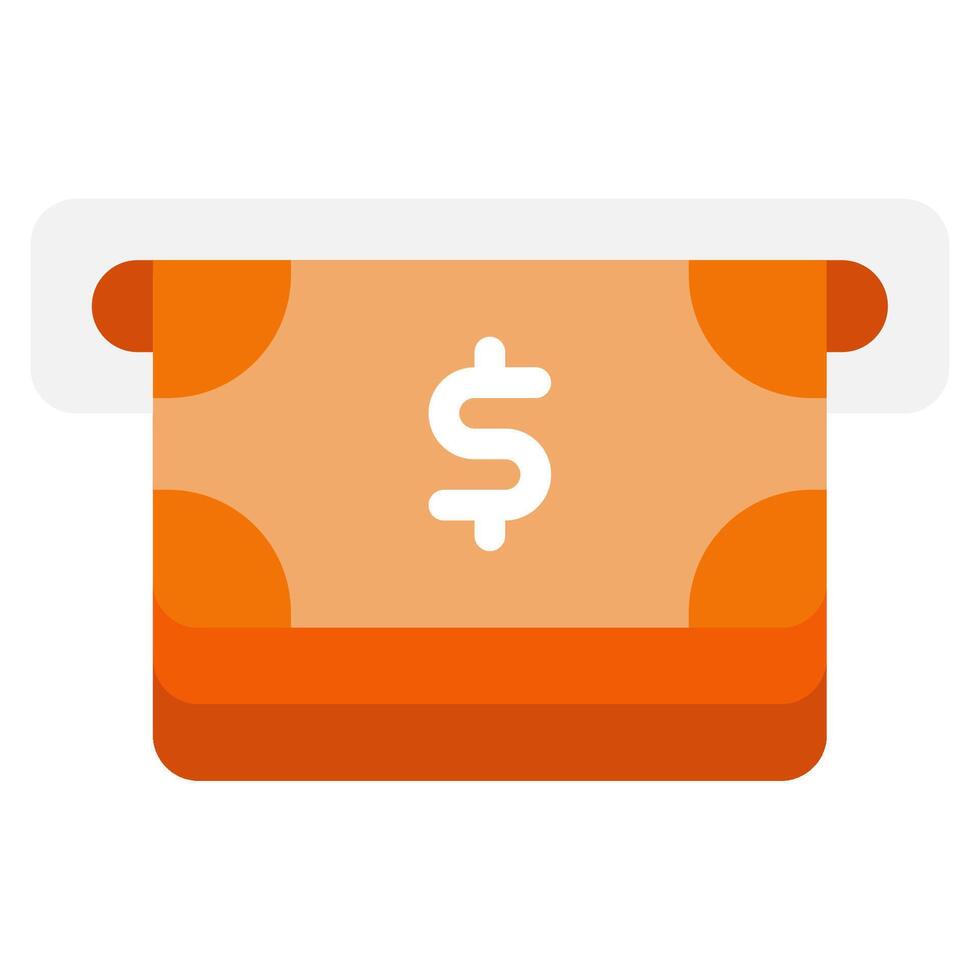 ATM Payment and finance icon illustration vector