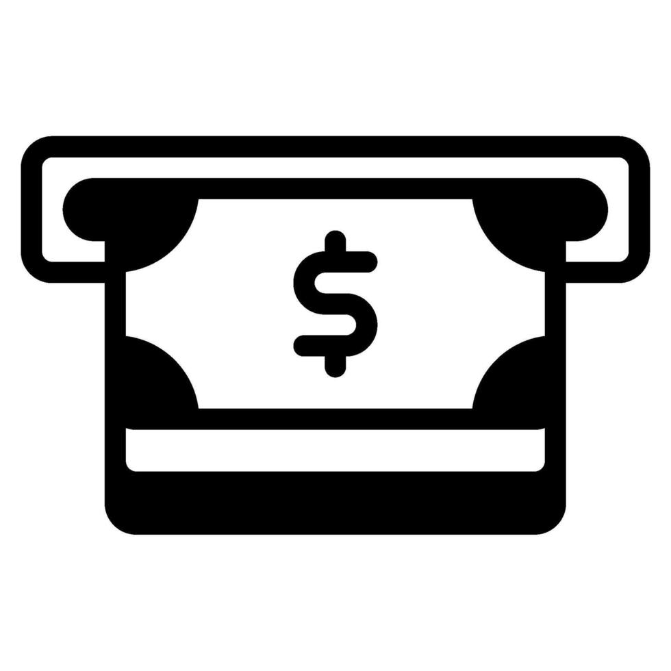 ATM Payment and finance icon illustration vector