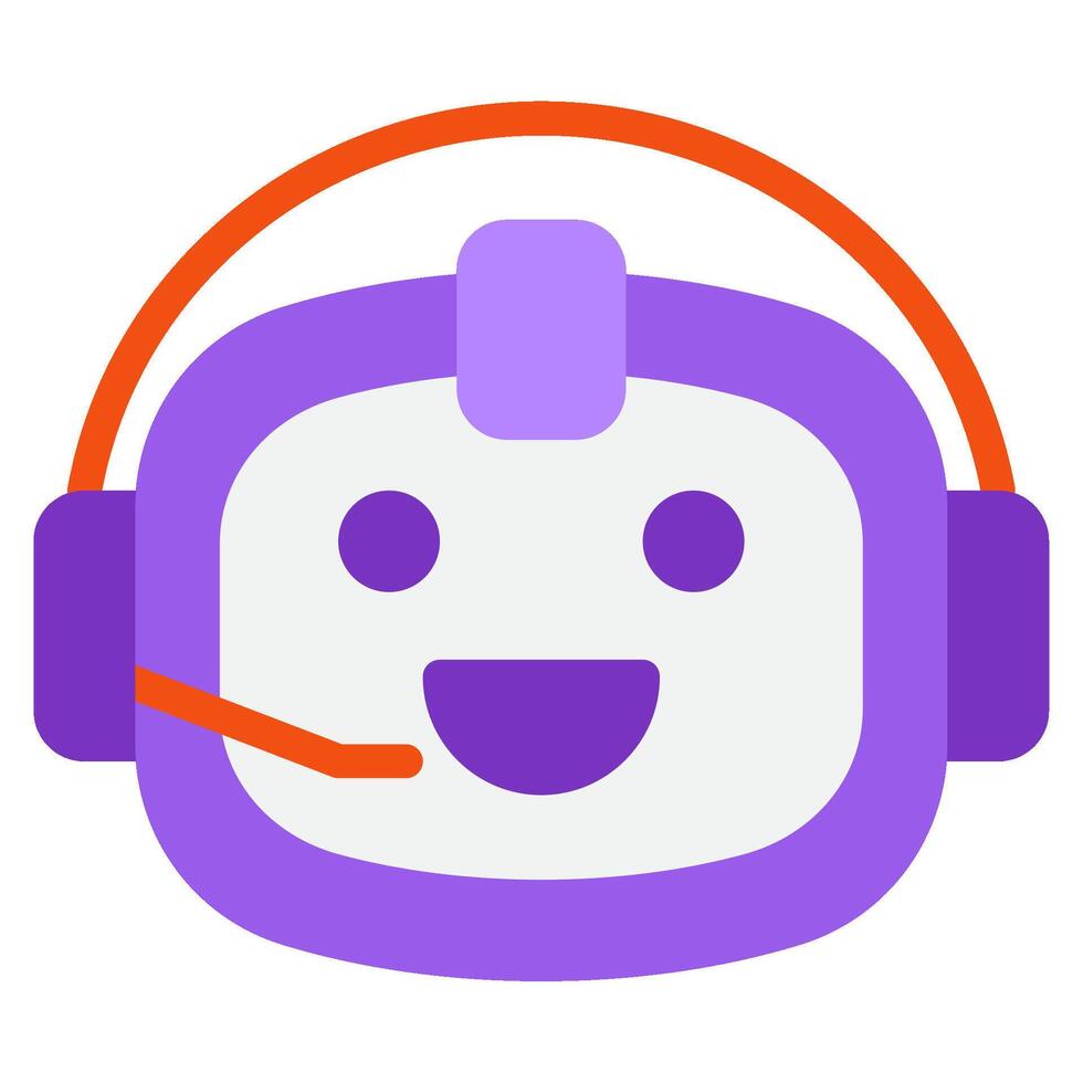 Assistant virtual assistance icon illustration vector