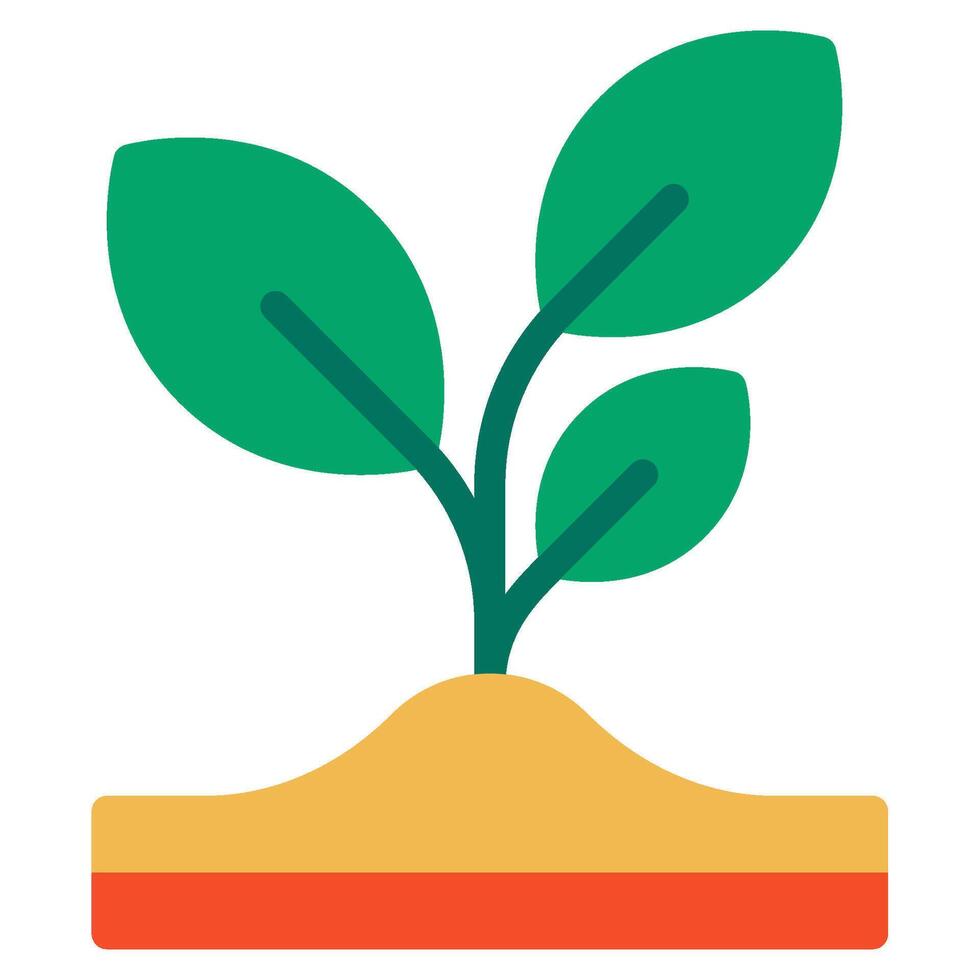 Garden ecology object icon illustration vector