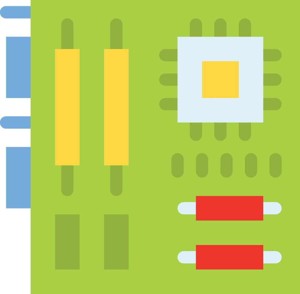 Motherboard vector icon