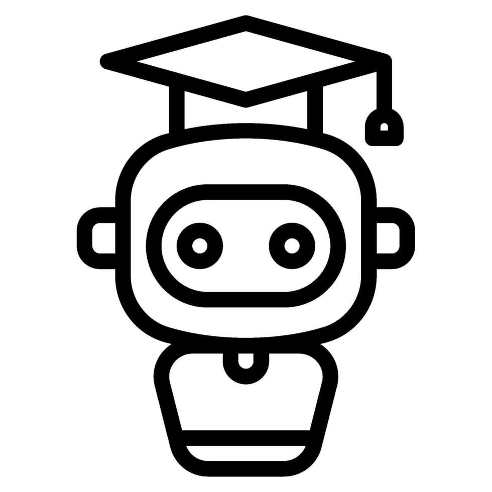 Guru virtual assistance icon illustration vector