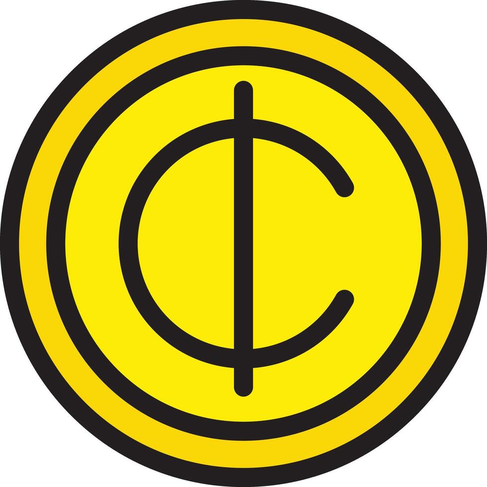 Cedis vector icon