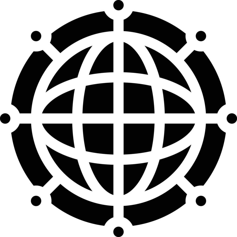 Global Network vector icon