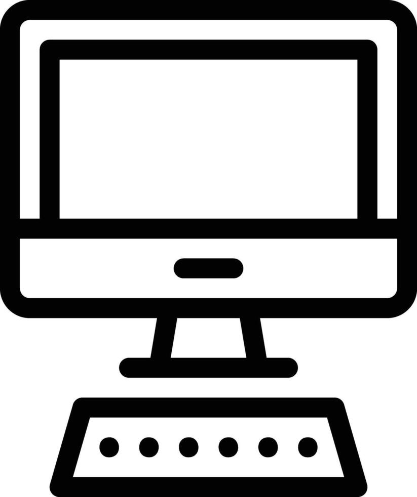 Computer vector icon