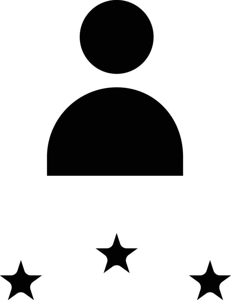 Rating vector icon
