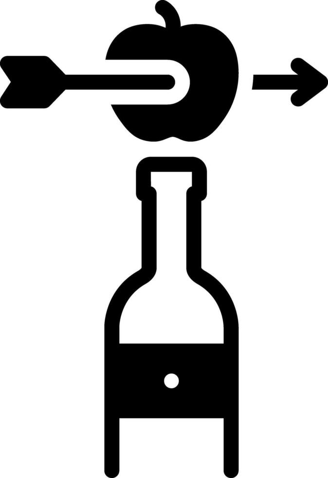 Vector solid black icon for accurately