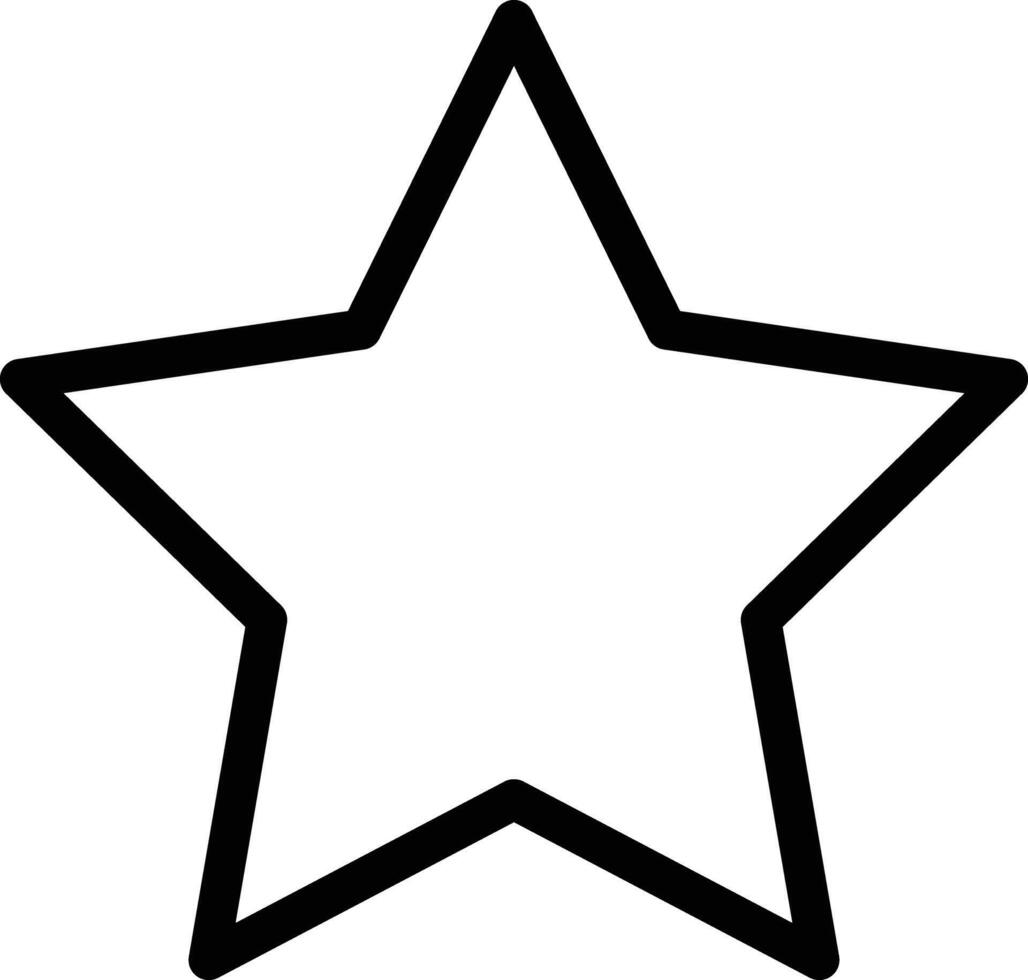 Star vector icon