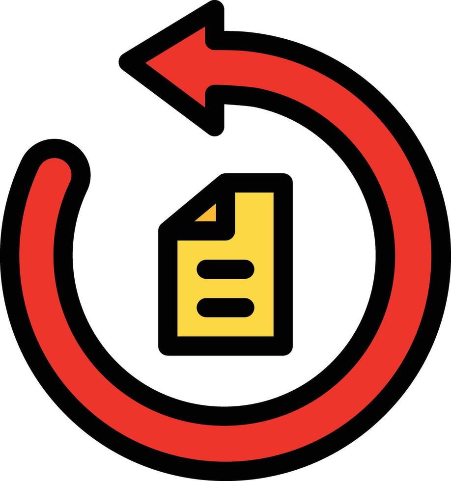 Recovery vector icon