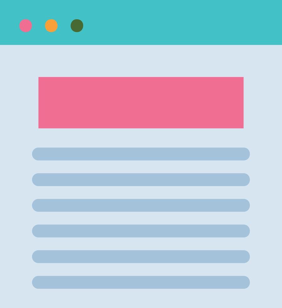 Website vector icon
