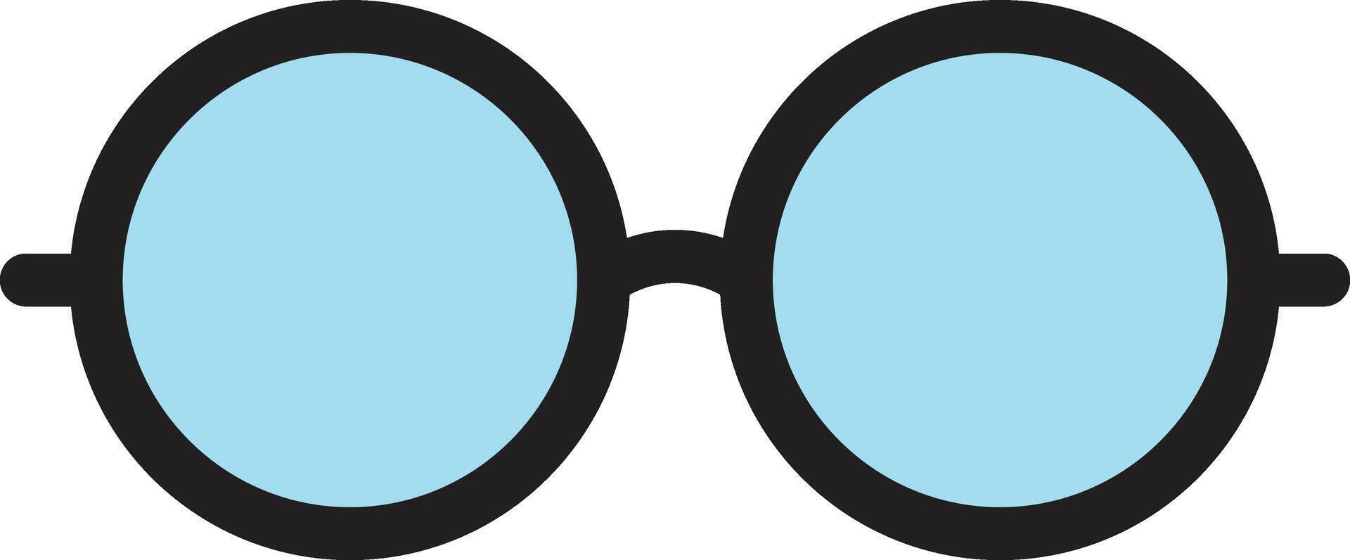 icono de vector de gafas