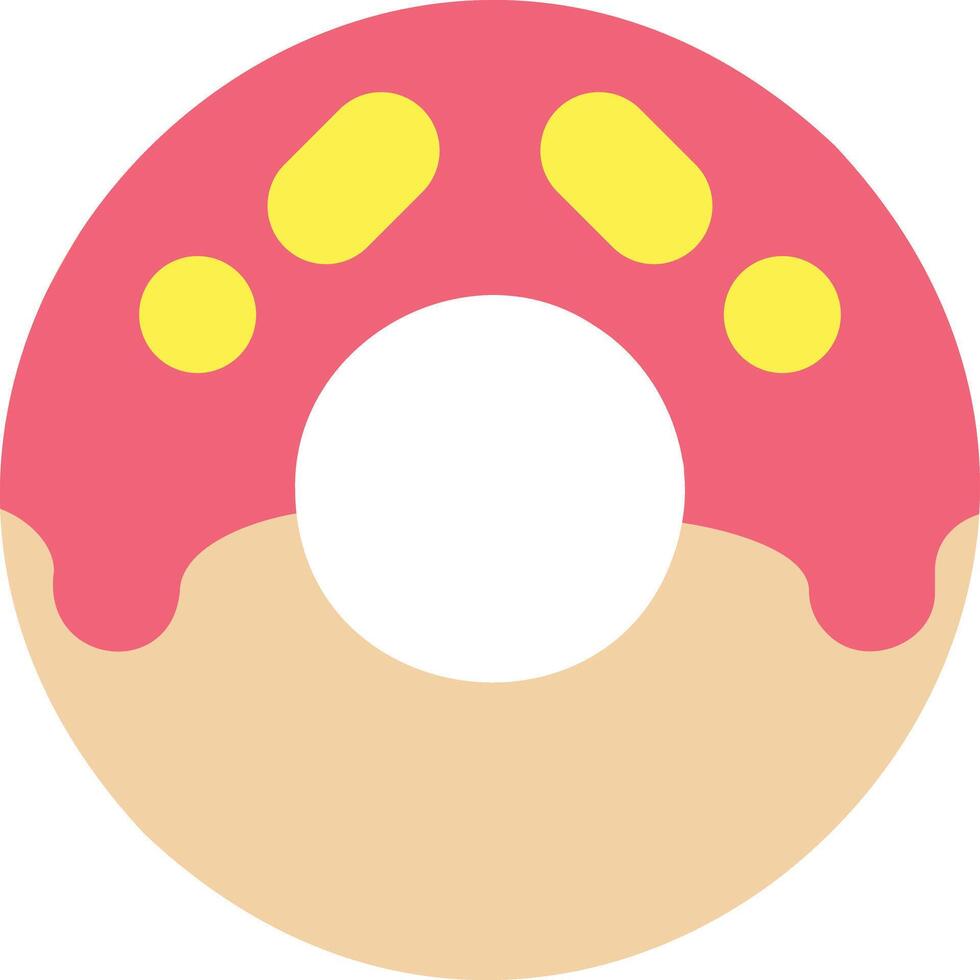 Donut vector icon