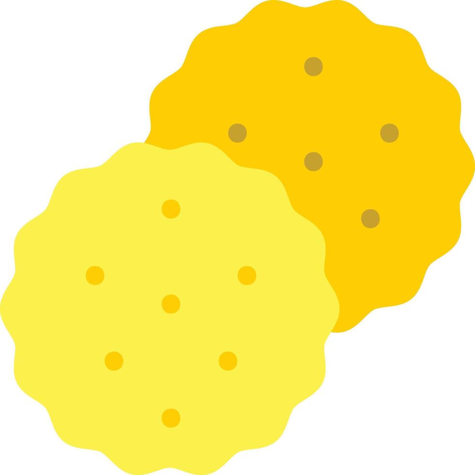 Crackers vector icon