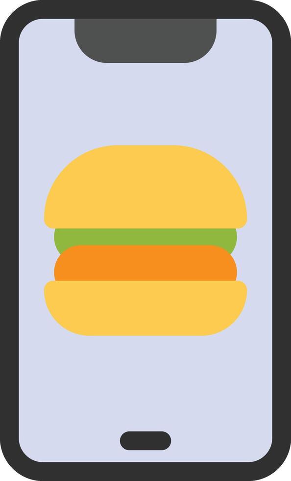 Online Food order vector icon