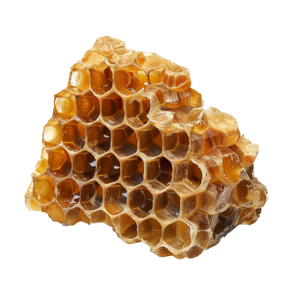 AI generated Honeycomb png isolated on transparent background