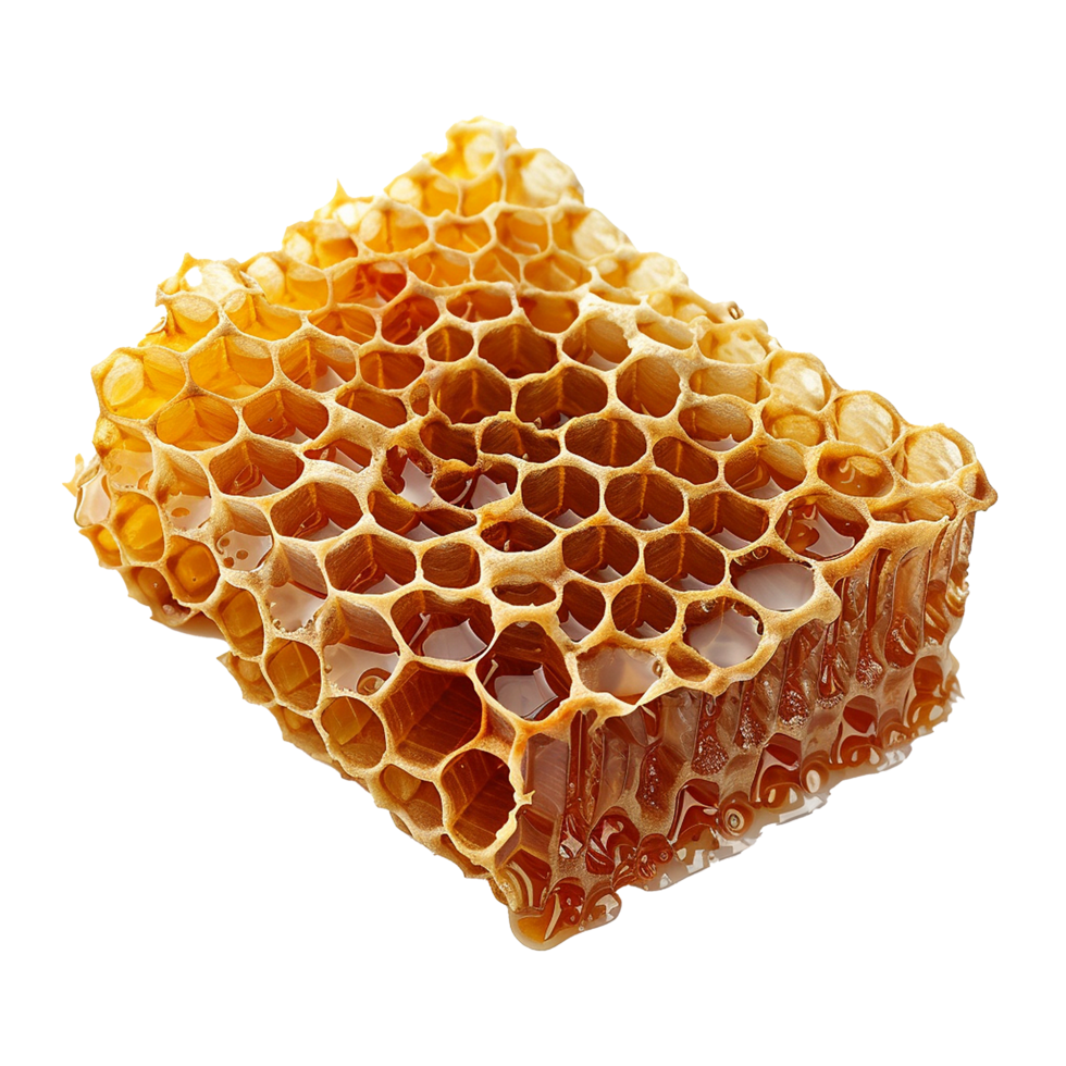 ai généré nid d'abeille png isolé sur transparent Contexte