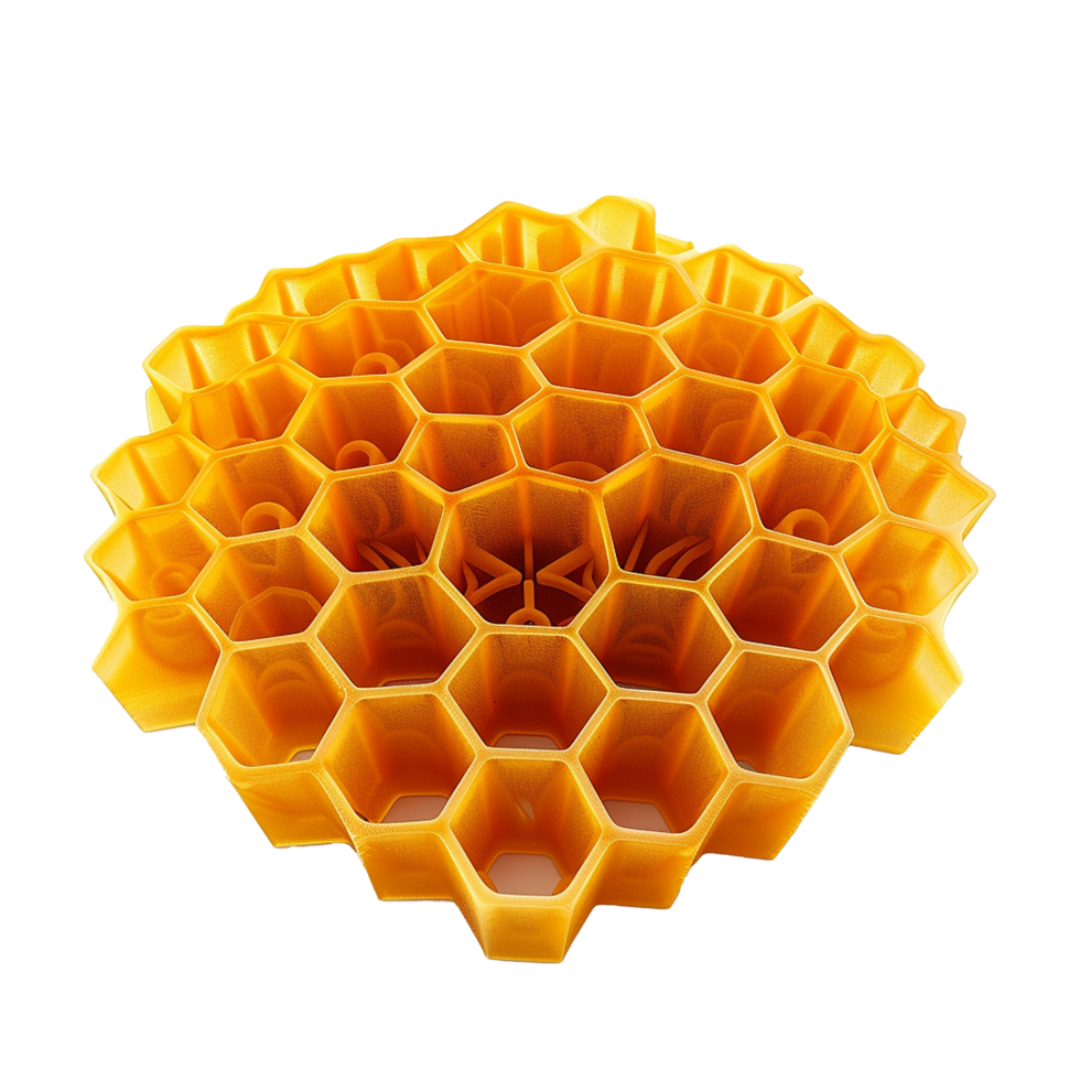 AI generated Honeycomb png isolated on transparent background