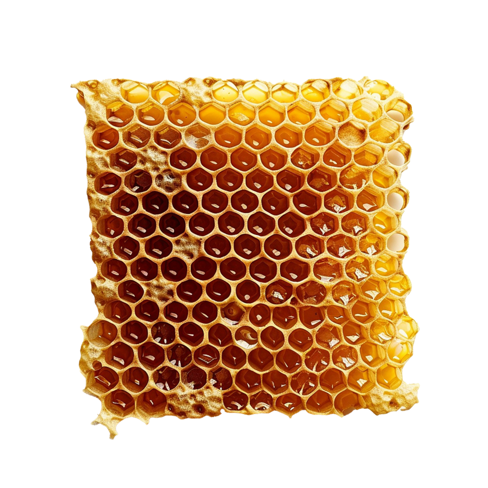 AI generated Honeycomb png isolated on transparent background