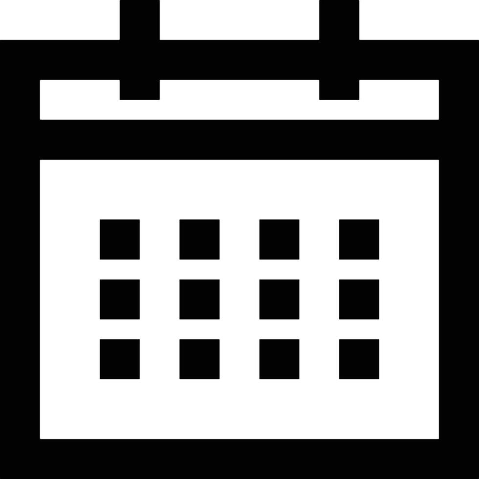 Calendar icon symbol  vector image