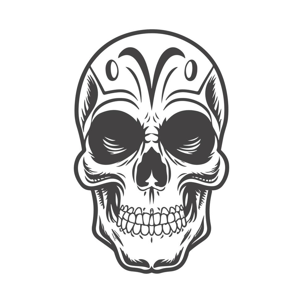 skull vector illustration