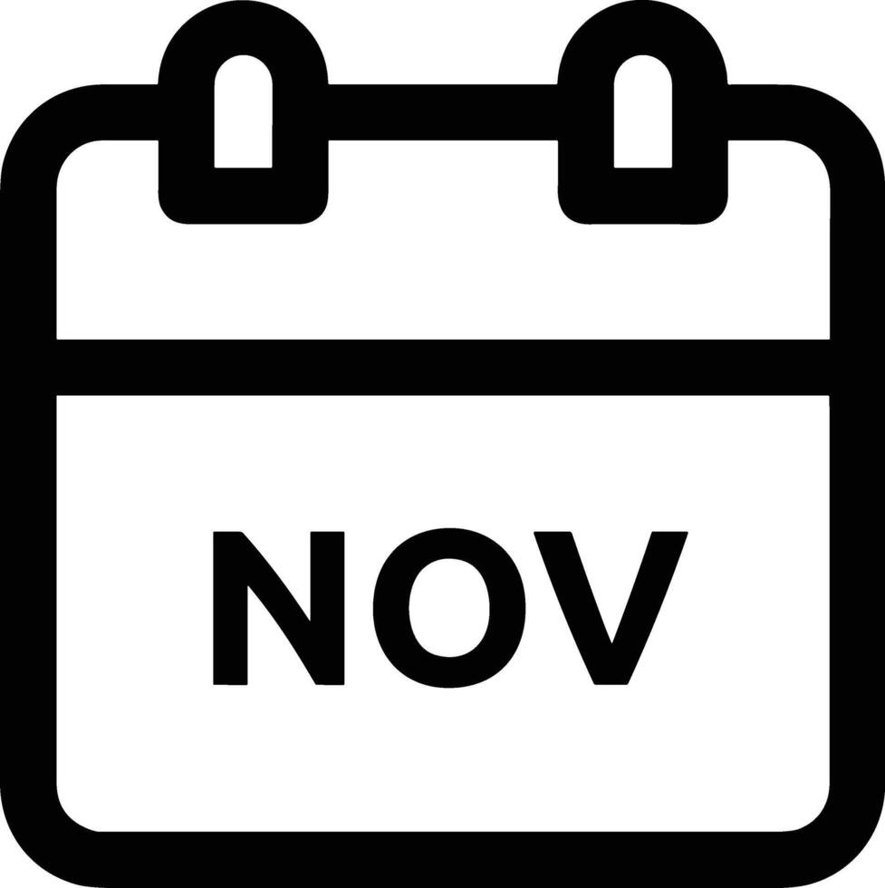 Calendar Icon symbol vector image