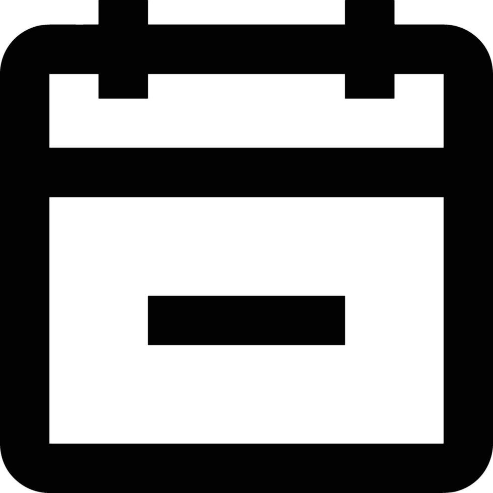 Calendar Icon symbol vector image