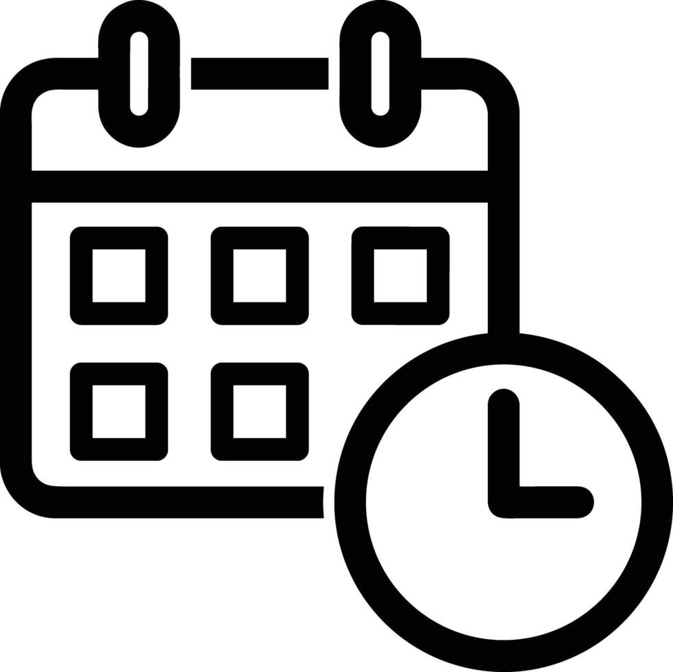 Calendar Icon symbol vector image