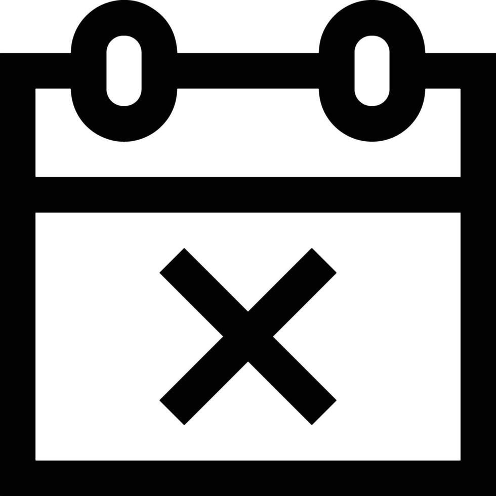 Calendar Icon symbol vector image