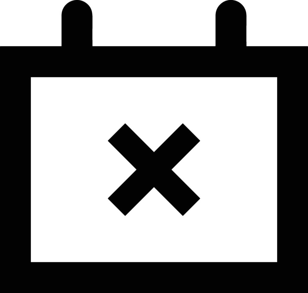Calendar Icon symbol vector image