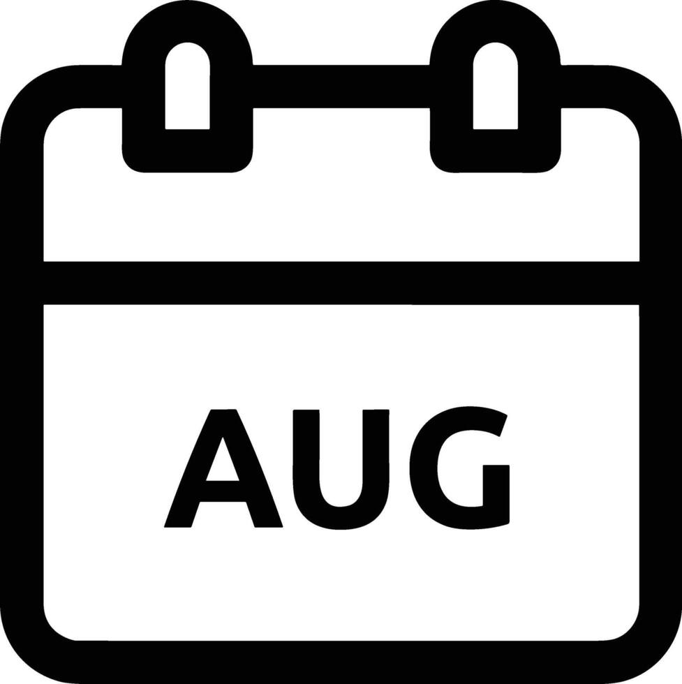 Calendar Icon symbol vector image